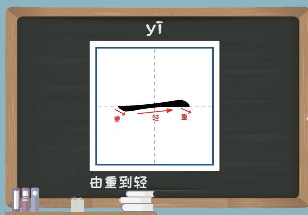 柔果练字小妙招：一字看似很简单，写好并不易